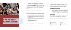 Nonprofit Fundraising Sponsorship Agreement