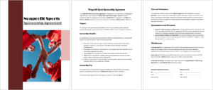 Nonprofit Sports Sponsorship Agreement