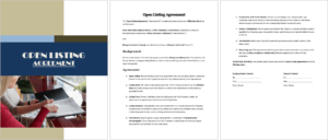 Open Listing Agreement