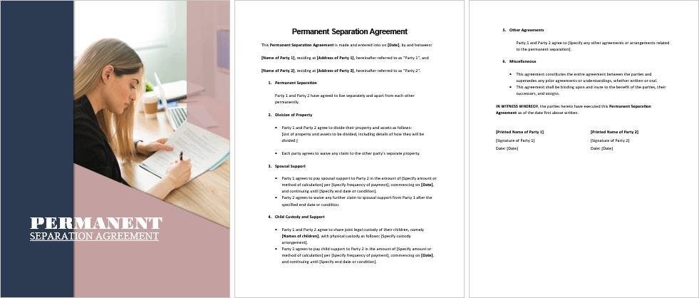 Permanent-Separation-Agreement-Image