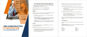 Pre-Construction Home Purchase Agreement