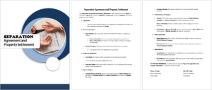 Separation Agreement and Property Settlement