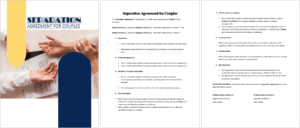 Separation Agreement for Couples