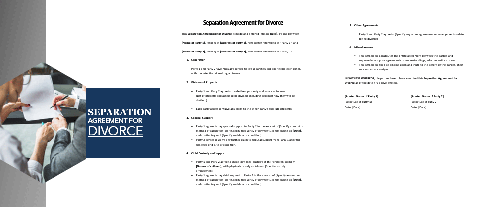 Separation-Agreement-for-Divorce-Image
