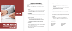 Separation Agreement for Spouses
