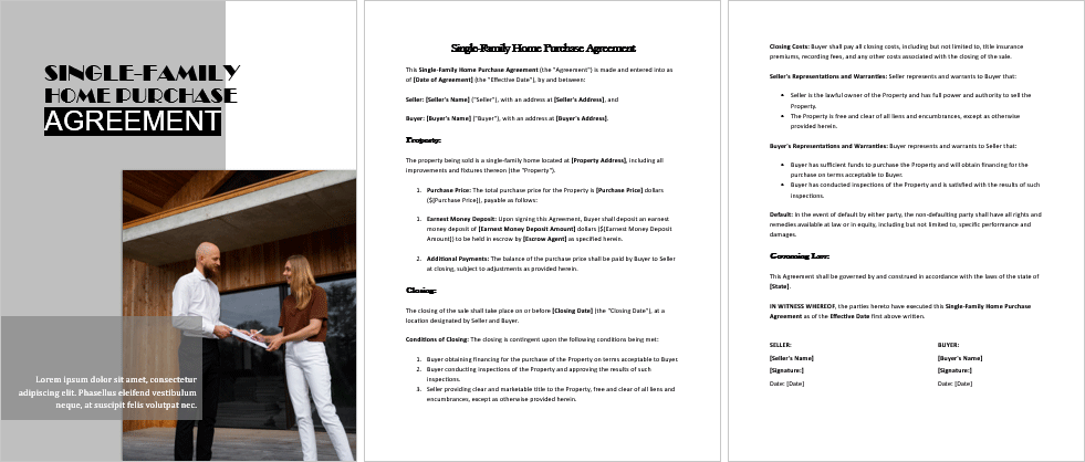 Single-Family-Home-Purchase-Agreement-Image