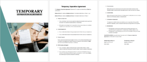 Temporary Separation Agreement