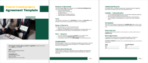 Financial Consulting Agency Agreement Template | Download Now!