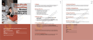 Non-Profit Consulting Retainer Agreement Template: Partnership for Impact