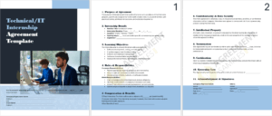 Technical/IT Internship Agreement Template: Launch Your Tech Talent Journey