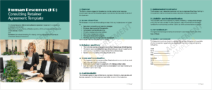 Download: Human Resources (HR) Consulting Retainer Agreement Template