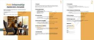 Paid Internship Agreement Template – Empower Your Interns & Secure Clarity Right