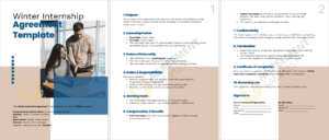 Winter Internship Agreement Template: Download Now!