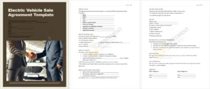 Electric Vehicle Sale Agreement Template