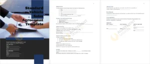 Standard Vehicle Sales Agreement Template
